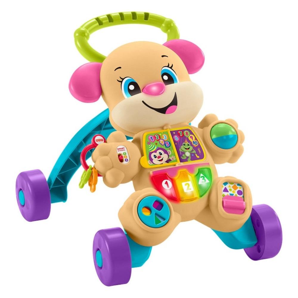 Fisher-Price Laugh & Learn Smart Stages Learn with Sis Walker Baby & Toddler Toy